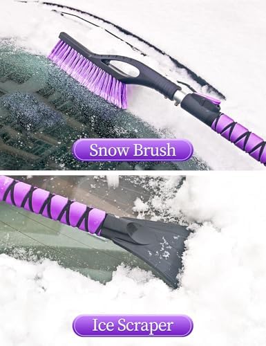HEEYA Ice Scraper and Brush for Car, Extendable Snow Brush for Windshield - Image 4