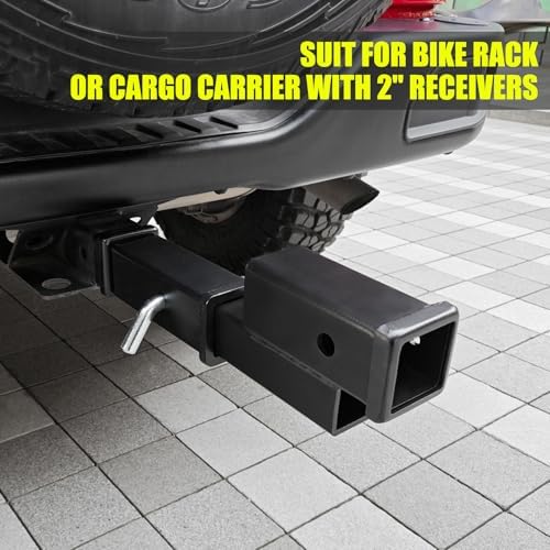 KAIRAY Trailer Receiver Hitch Riser Extender Adapter 2" Drop/Riser, 7500lbs - Image 5
