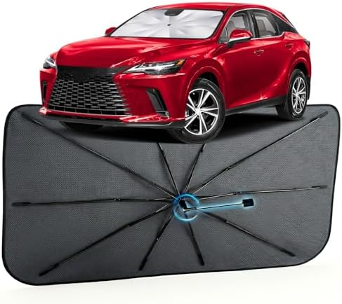 Car Windshield Sun Shade Umbrella by MakeLifeBetter