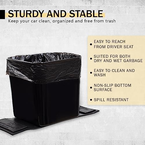Car Trash Can, Leakproof Bin - Image 5