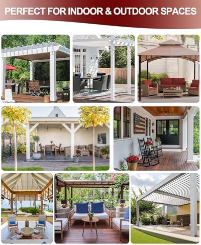 Grommet Outdoor Curtains for Patio Waterproof 8 Pcs 54x95 In Teal - Image 7