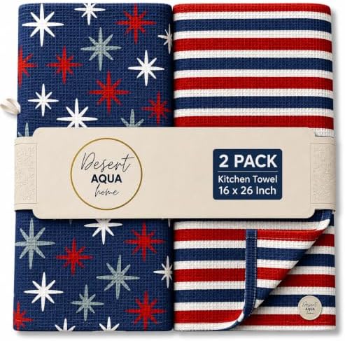 Kitchen Towels, Dish Towels for Kitchen by DesertAqua