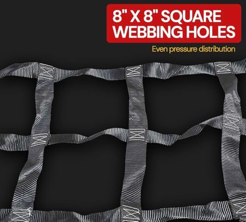 4 Pack 42"x82" Heavy Duty Small Cargo Net - Image 6