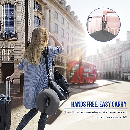 Travel Pillow Memory Foam for Airplanes - Image 2