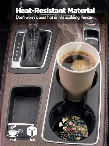 WOCOCN Car Coasters for Cup Holders - Image 3