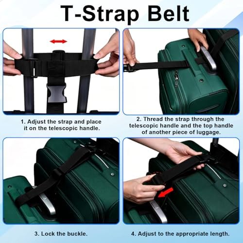 2 Pack Luggage Connector, Straps - Image 4
