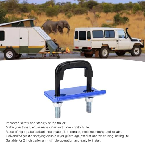 Trailer Hitch Tightener Anti Rattle Clamp, Heavy Duty Steel Stabilizer - Image 6