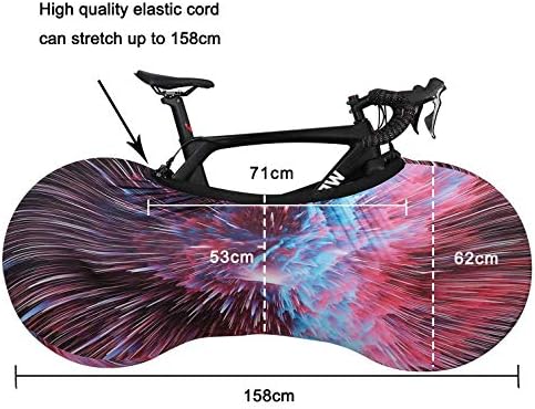 Bike Wheel Cover Indoor Dust-Proof and High Elasticity Bicycle Wheel Bag - Image 2