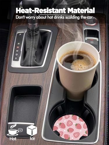 WOCOCN Car Coasters for Cup Holders - Image 3