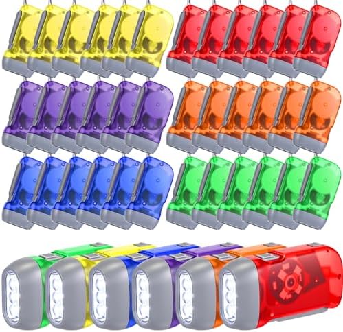 Treela 36 Hand Crank Flashlights by Treela