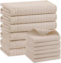 Homaxy Microfiber Kitchen Towels and Dishcloths Sets, 12 Pack by Homaxy