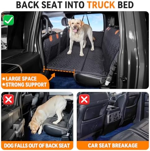 YJGF Hard Bottom Dog Car Seat Cover - Image 3