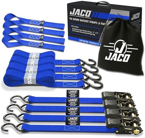 JACO Ratchet Tie Down Straps by JACOSuperiorProducts