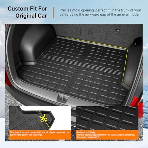 powoq Cargo Mat Trunk Mat Compatible - Image 2