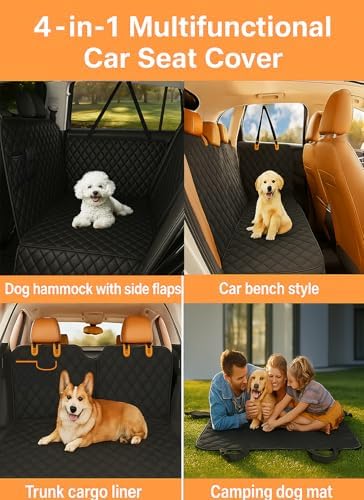 fidozen Dog Car Seat Cover for Back Seat - Image 4