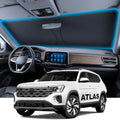 Wigoo for Volkswagen Atlas Windshield Sunshade, Custom Fit, Heat Blockage by wigoo