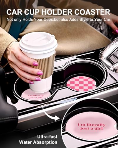 Swooflia Car Coasters for Women - Image 5