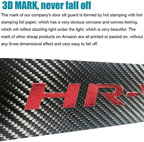 LEXLEY for 2023 2024 2025 2026 2027 HRV HR-V Carbon Fiber Style Leather Door - Image 6