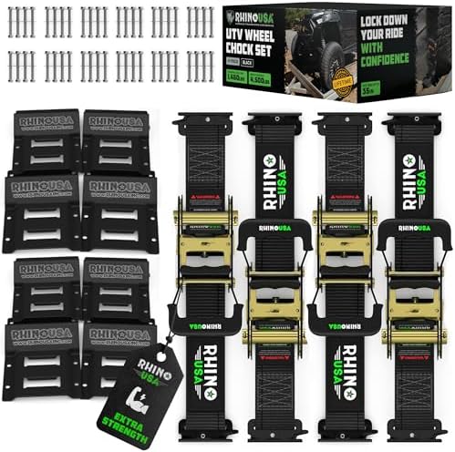 Rhino USA Wheel Chock Tie Down Kit by RhinoUSAInc