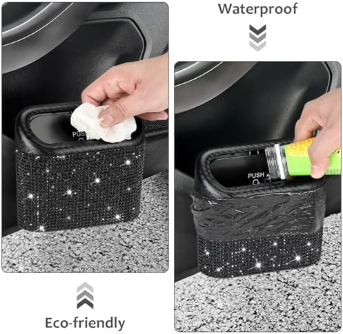 Accmor Bling Car Trash Can - Image 2