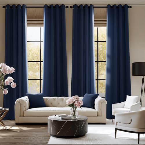 NICETOWN Room Darkening Draperies Curtains Panels - Image 2