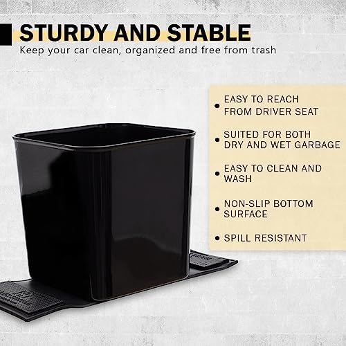 Car Trash Can, Leakproof Bin - Image 5