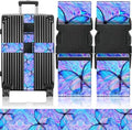 Slohif Luggage Straps for Suitcases Travel Belt Accessories Luggage Connector by Slohif