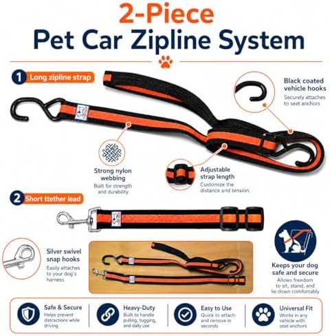 Dog Car Harness & Zipline System - Image 3