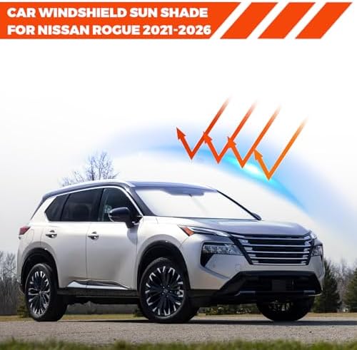 Foldable Front Windshield Sunshade fit - Image 2
