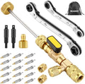 23PCS Valve Core Removal Tool HVAC Service Wrench Set by WADEOmakeyourlifebetter