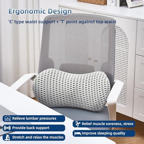 Lumbar Pillow, Memory Foam Lumbar Support Pillow - Image 4
