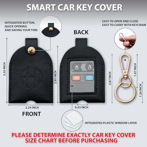 Leather Key Sleeve for Broken Car Key Loop Replacement - Image 2