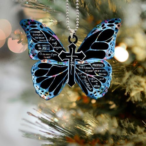 Butterfly Car Hanging Ornament, Hanging Charm Home Decoration Keepsake - Image 5