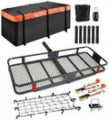 Hitch Cargo Carrier with Waterproof Bag, 500 lb Capacity, Raised Shank by Unknown