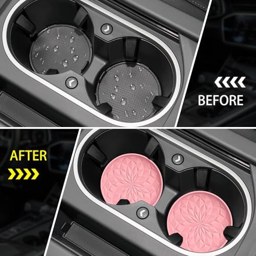 ME.FAN Car Coasters for Cup Holders - Image 4