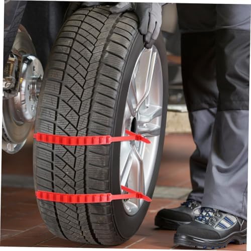 15pcs Orange Nylon Snow Tire Chain - Image 6
