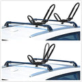 FDB Upgraded Double Universal Folding Adjustable J Cross Bar 1 Pairs = 2 PCS by FDB