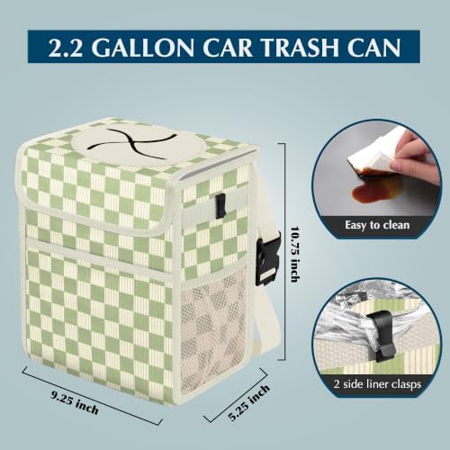 Femuar Leak Proof Car Trash Can - Image 2