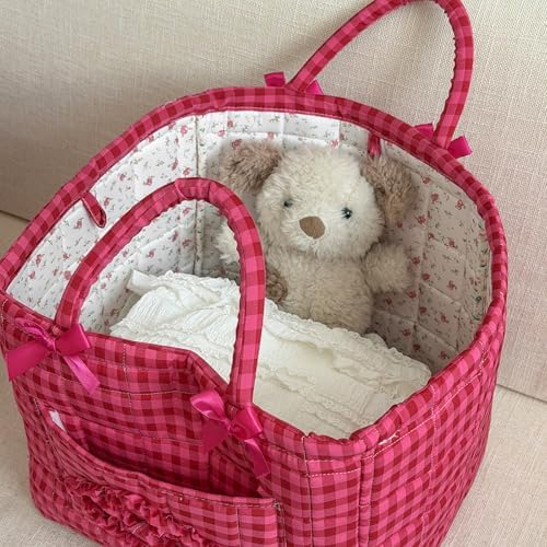 Storage Basket Boho Fabric Large Collapsible Floral Laundry Nursery Hamper - Image 2