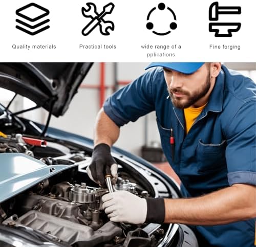Car Spare Tire Wrench, 22mm L-Shaped Slotted End Socket Tire Replacement Tool - Image 5
