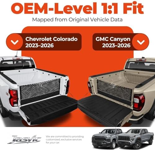 3-Layer Cargo Net for Chevy Colorado & GMC Canyon 2023-2026, Zoned Storage - Image 3