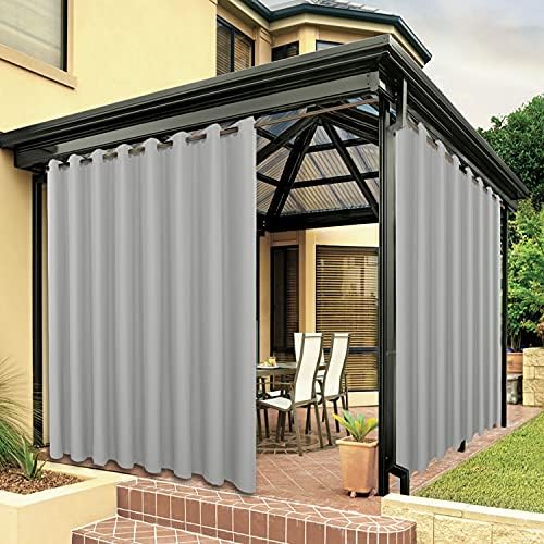 BONZER Waterproof Indoor/Outdoor Curtains by Bonzer