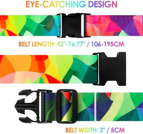 Gutsdoor Luggage Straps for Suitcases Adjustable Travel Belt, Connector Holds - Image 4