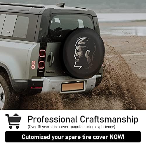PVC Leather Custom Spare Tire Cover - Image 5
