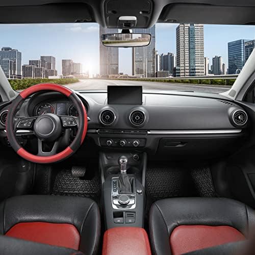 SEG Direct Steering Wheel Cover 14.5-15 inch Car Auto Interior Accessories - Image 2