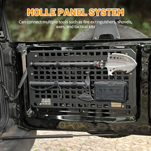 MAIKER OFF ROAD Tailgate Table Rear Foldable Cargo Shelf Aluminum Alloy Storage - Image 3