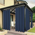 BONZER Outdoor Curtains for Patio Water Resistant by Bonzer
