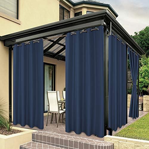BONZER Outdoor Curtains for Patio Waterproof Thick Privacy by Bonzer
