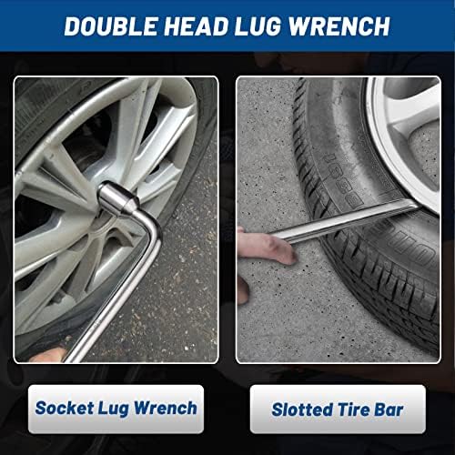19mm Tire Iron Lug Wrench: L-type Lug Nut Wrench - Image 6
