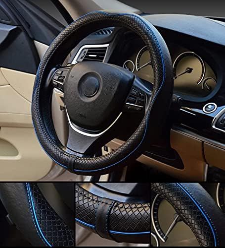 Valleycomfy Steering Wheel Covers Universal 15 inch - Image 3